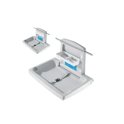 Horizontal Folding Diaper Change Table Commercial Bathrooms Baby Changing Station