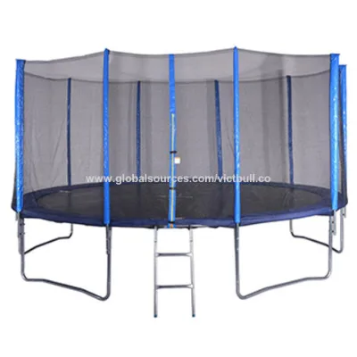 wholesale Hot sale 15ft big trampoline with ladder