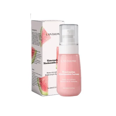 Hot Sale Nicotinamide Facial Serum Renew Skin Radiance Maintaining Youthfulness Delaying Aging Moisturizing Watermelon Serum