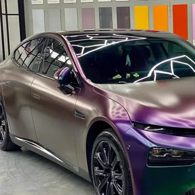 Hot Selling Self-repairing Anti-scratch Self-adhesive Color Changing Film Car Color Changing Roll Decorative PVC Film