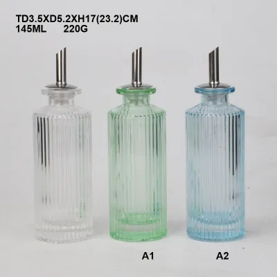 Best Selling High Quality Modern Glass Spice Dispenser Bottle with Cork Sealing for Spice Storage