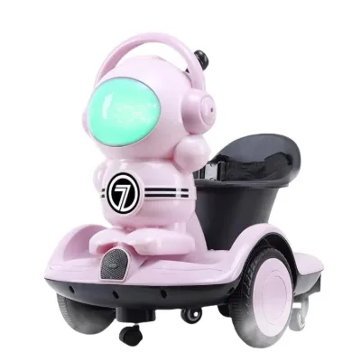 Hot Selling Plastic Ride-On Car for Kids 360 Degree Rotation with Big Battery Remote Coin Operated Games Gift Idea