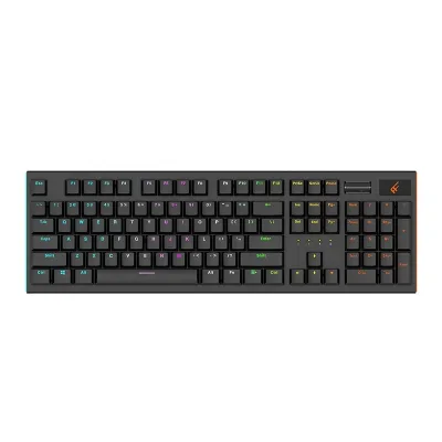 New OEM Tri Mode Low Profile Ultra Thin RGB 100% OUTEMU Switch Wired Wireless BT USB Type-C Anti-Ghosting Programmable