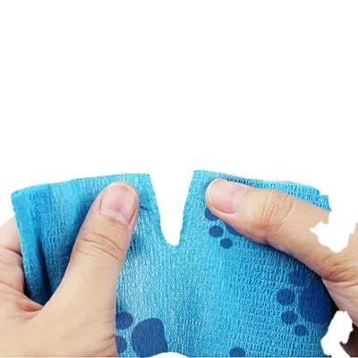 Strong Extensibility Self Adhesive Cute Bandage Elbow/Wrists/ Knee Wound Wrap Pet Bandage