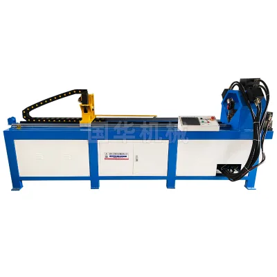 CNC Stainless Steel Duct Flange Machine 220V Angle Steel Production Line for Metal Metallurgy Machinery