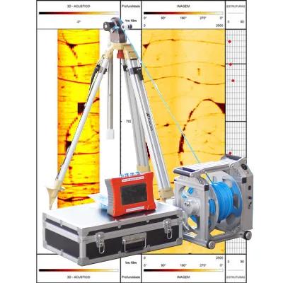 Depth Orientation Drillhole Imager Crack Measurement Drillhole Analyzer Lithology Drillhole Imager Software
