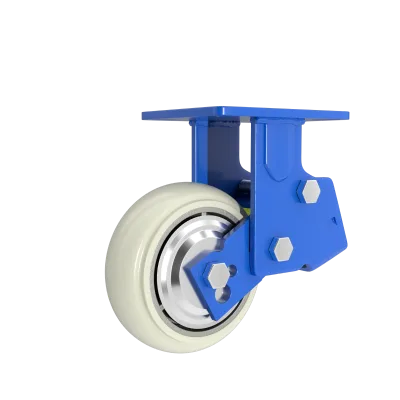 Heavy Duty Shock Absorbing Casters Lift Truck Stabilizer Caster Spring Loaded Caster Wheels