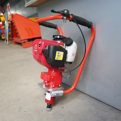 NLQ-45 Handheld Internal Combustion Concrete Sleeper Changing Anchor Machine Railway Driller Rail Change Anchor Machine