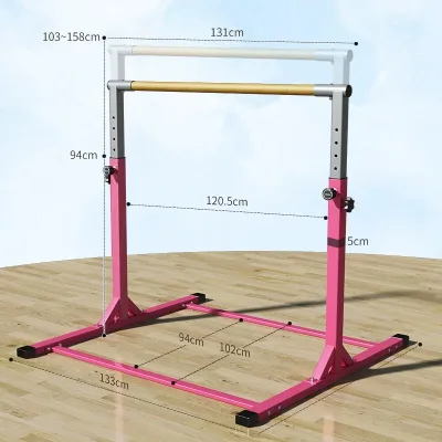 Asymmetrical Height-Adjustable Gymnastics Training Bars Sports & Entertainment Product