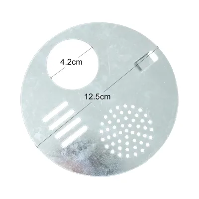 Chinabees 12.5cm Galvanized Metal Hive Door New Beekeeping Box Bee Hive Frame Entrance Disc Bee Nest Gate Fittings