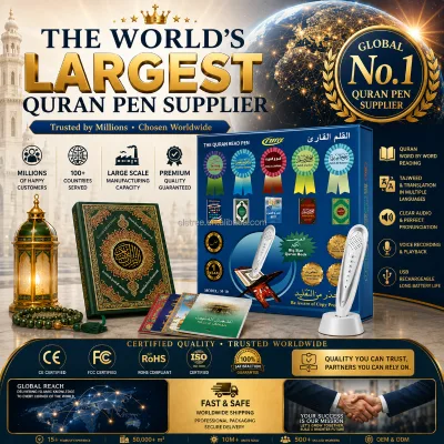 Children New Addition M9 M10 Guide Digital Quran Pen Durable Quran Reading Spoken Learning Pen with Tajweed for Muslim