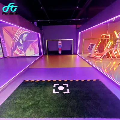 Funtime Newest Popular AR Football Simulator Interactive Indoor Sports Hall Metal Equipment Model FT-T280 All Ages Amusement