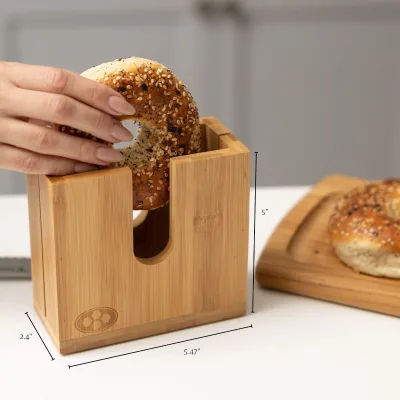 Simple Modern Wooden Bread Slicer Divider Eco-Friendly Multifunctional Kitchen Baking Tool for Toast and Bread