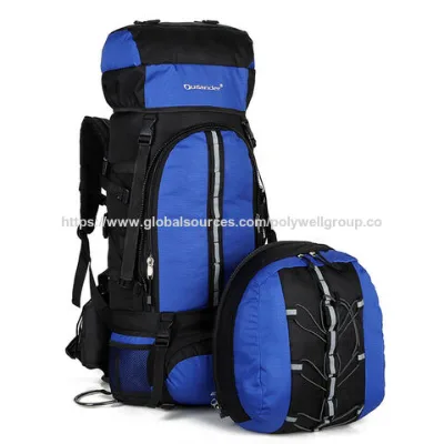 Outdoor Travel 70L+10L Sport Water Resistant High Quality Hiking Backpack