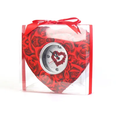 2025 Trending Gift Product Affordable Decorative Cotton Pillow Tin Can Clock Mechanism