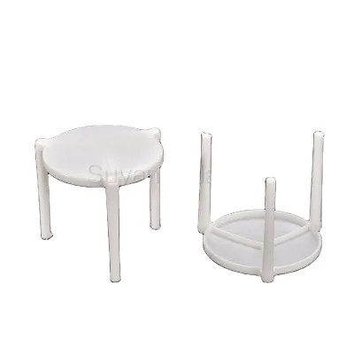 White Plastic Pizza Rack Good Quality Disposable Food Grade Plastic Pizza Saver Pizza Stand