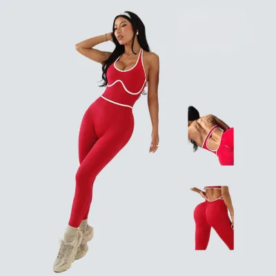 Premium Women's Winter Halter Jumpsuit Spandex/Nylon Waterproof Eco-Friendly Reversible Sleeveless Full Length Crew Neck