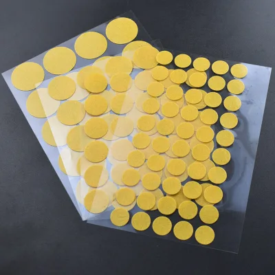Round-grid Double-sided Acrylic High-temperature-resistant Yellow Paper Glass-fiber Strong-adhesion Tape Carpet Fixing