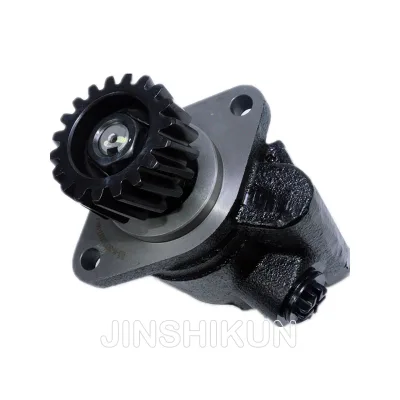 Original Truck Parts Shacman X3000 H3000 F3000 X6000 Steering Oil Pump DZ9100130011 New Replacement Power Steering Component
