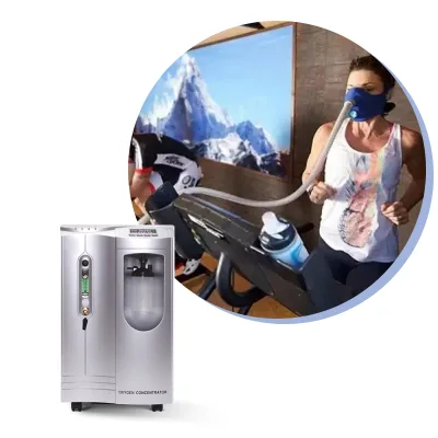 Hypoxia Generator Sport 9%-20% Low Oxygen Concentrator Hypoxic Generator for Simulated Altitude Training