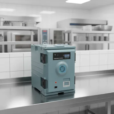 Commercial Electric Calefacient Insulated Container Temperature Adjustable Thermal Warmer for Food Transport
