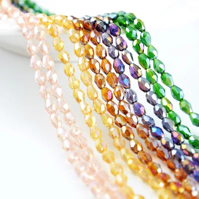 Wholesale Glass Beads,glass Teardrop Crystal Beads