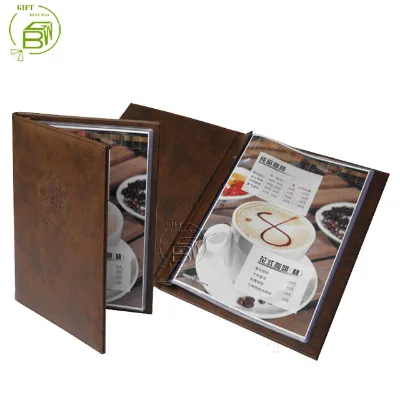 High Quality Hot Sale Cheap A4 Menu Folder As Restaurant Menu