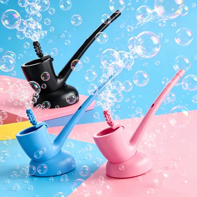 Wear Resistant Eco Sim Pipe Bubble Maker One Hand Operated Blower for Park Daily Bubble Activity