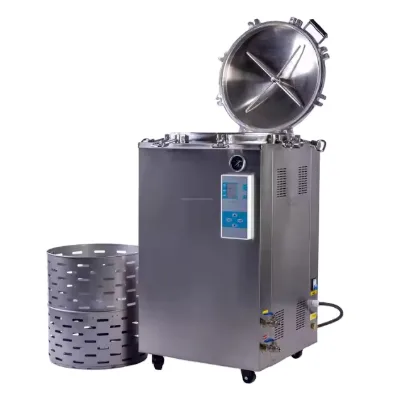 Autoclave Ce Medical Vertical Food 50 Liter Hospital Autoclave Sterilization Machine with Wat Replacement for Sterilization