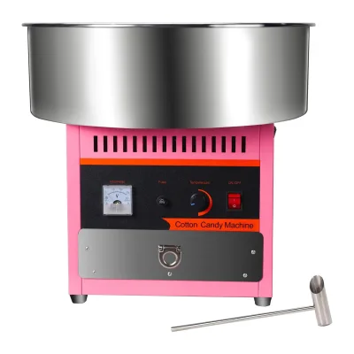 Commercial Portable New Full Automatic pink Cotton Candy Machine for Kids Birthday Party
