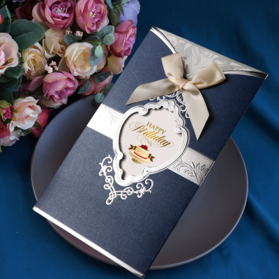 Custom Name Logo Different Kinds Printing Happy Birthday Greeting Cards