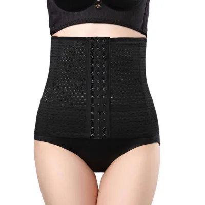 Waist Trainer Belt Women Adjustable Waist Trimmer Weight Loss Slimming Tummy Control Sweat Belt Stomach Back Support Posture