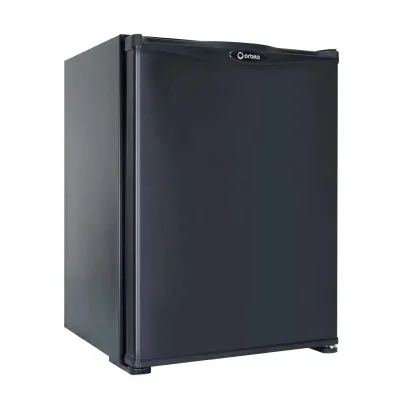 Glass Black Door Mini Bar Fridge Hotel Absorption 30L 40L 60L Hotel Minibar Guest Fridge with No Noise