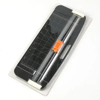 Glitter Lightweight DIY Paper Trimmer Multifunctional Mini A4 Creasing Cutter Hand Manual Tool for School & Office Use