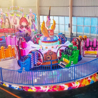 Custom Large Music Bar Amusement Ride, New Type Playground Attraction with ISO Certification, Factory Direct Supply Commercial
