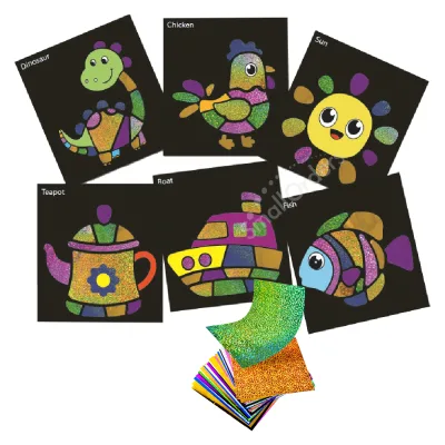 Novelties 2026 New Products Ideas 2026 Promotional Stickers Kids Cartoon DIY Handmade Magical Art Sticker Novelty Gifts Toy