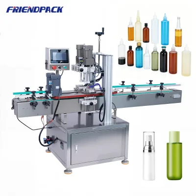 UPK Desktop Conveyor Belt Capping Machine Multi-Functional Detergent Plastic Glass Bottle Spray Bottles Screwing Capping Machine