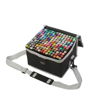 DIY Artist Drawing School Double Sided Highlighter Pens Set Permanent 120 Colors Paint Marker Pens