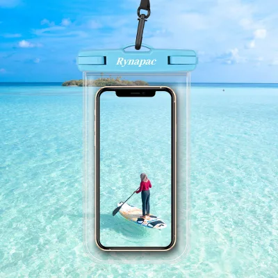 Transparent Waterproof Mobile Phone Bag for iPhone Protective PVC Case for Camping & Swimming Wholesale