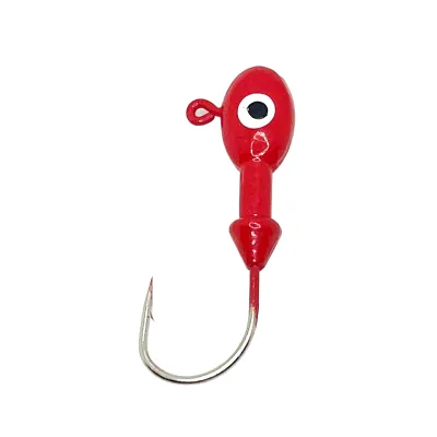 BST Lead Jig Head Well Balanced Round Jig Head Lure Worm Swim Bait