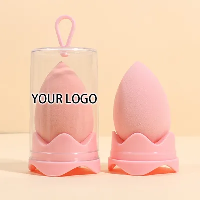2023 New Item Beauty Lotus Makeup Sponge Blender Packaging Box