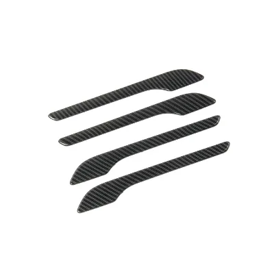 Car Exterior Decoration Carbon Fiber Door Handle Exterior Cover Trims Accessories for Tesla Model 3  Model Y