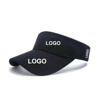 Wholesale Visor Hat Tennis Sport Caps Men Running Outdoor Blank Plastic Visor Cap Gorra Visor Hat for Women
