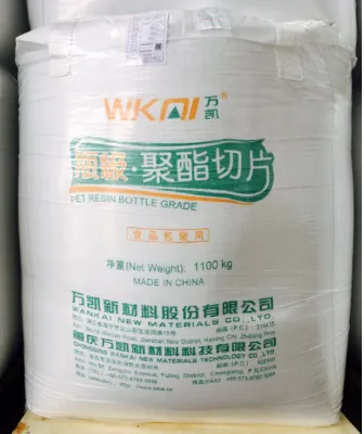 Pet Bottles Wankai Pet WK 811 WK-801 WK-821WK-881 Blow Molding Polyethylene Terephthlic Virgin PET Resin for Bottle Grade