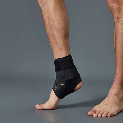 Adjustable Eco-Friendly Sports Ankle Support Brace Comfortable Breathable Elastic Pad Made