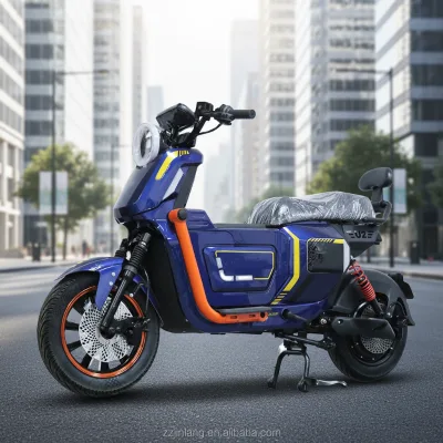 U2 Streetbikes Electric Motorcycle Moped Style Rear Seat Urban Commuter Electric Scooter