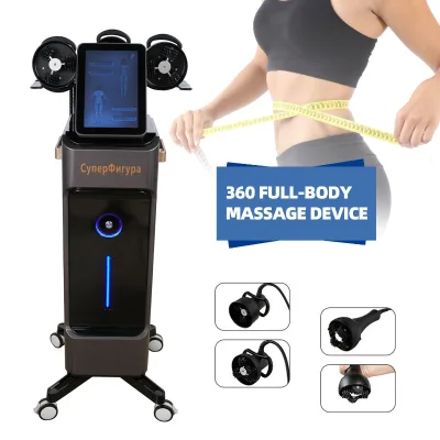 G5Pro Max Fitness Vibration Cellulite Reduction Muscle Massage Slimming Machine 360 Rotation Massage Lymphatic Drainage