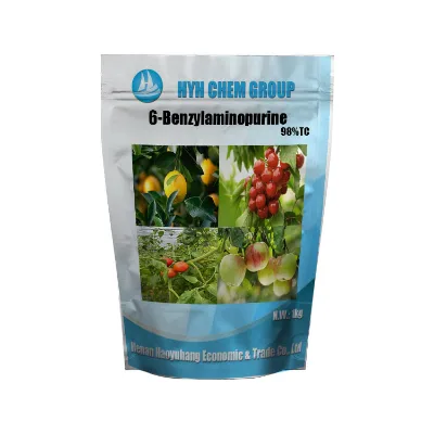 Hot Sale 6BA Plant Growth Stimulant 6-Benzylaminopurine CAS 1214-39-7 98%TC 2%SL 2%SP Powder Plant Growth Regulator