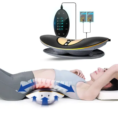 Heating Physiotherapy Vibration External Electrode Patches for Personalized Relaxation Spine Lumbar Traction Massage Products