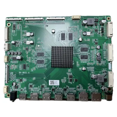 Custom V By One Pcba Board Lcd Driver Board 8K Resolution 7680*4320 Uhd 144Hz Lvds Control Board